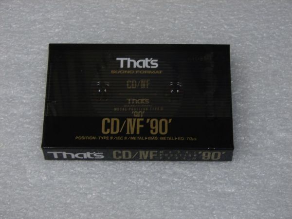 Аудиокассета That's CD/IVF 90 (EU) (1990 - 1992 г.)