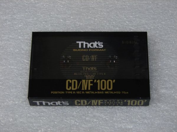 Аудиокассета That's CD/IVF 100 (EU) (1990 - 1992 г.)