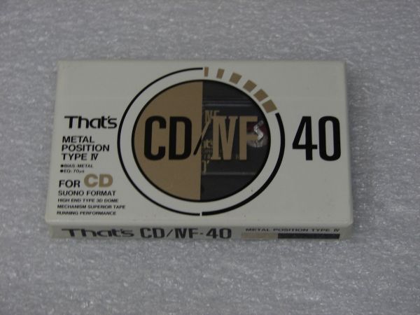 Аудиокассета That's CD-IVF 40 (JP) (1991 - 1992 г.)