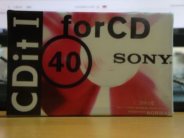 Аудиокассета Sony CDit1 40мин.