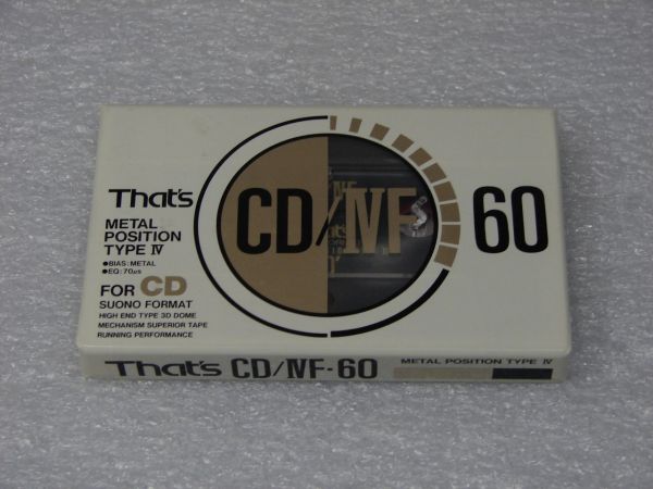 Аудиокассета That's CD-IVF 60 (JP) (1991 - 1992 г.)