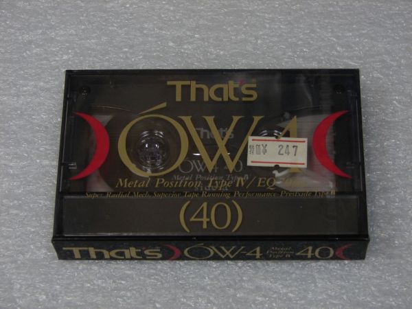 Аудиокассета That's OW-IV 40 (JP) (1990 г.)