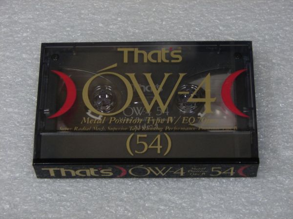 Аудиокассета That's OW-IV 54 (JP) (1990 г.)