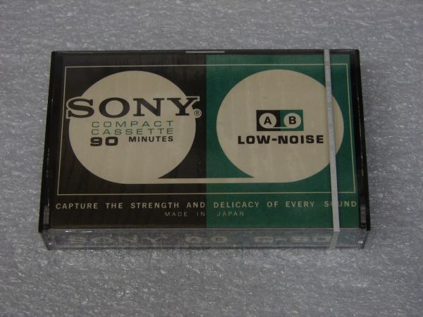 Аудиокассета SONY Low-Noise 90 (JP) (1968 - 1971 г.)