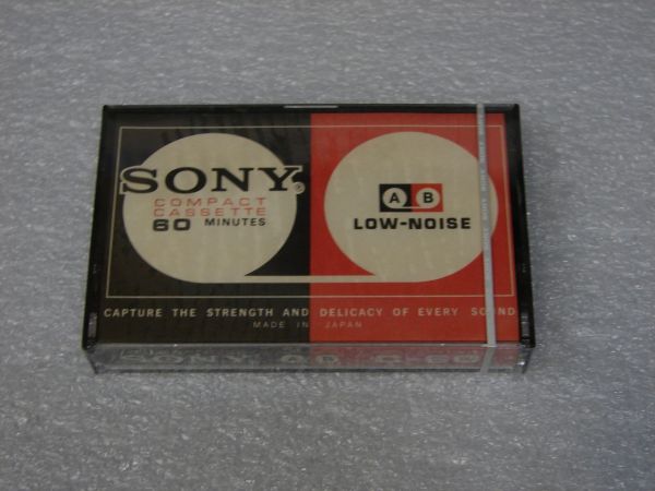 Аудиокассета SONY Low-Noise 60 (JP) (1968 - 1971 г.)