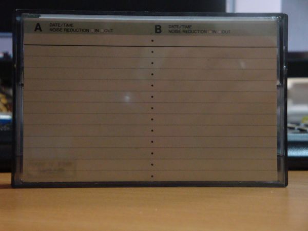Аудиокассета TDK AR 50 (Японский рынок) (1989-1989г.)