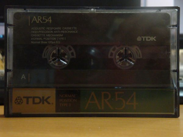 Аудиокассета TDK AR 54 (Японский рынок) (1988-1989г.)