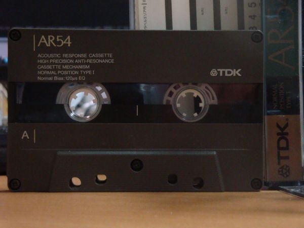 Аудиокассета TDK AR 54 (Японский рынок) (1988-1989г.)