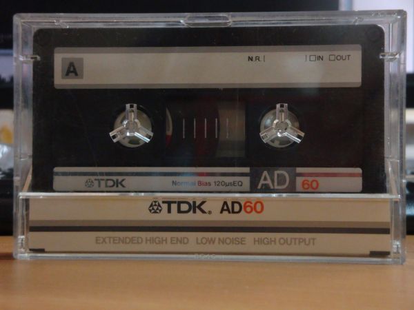 Аудиокассета TDK AD 60 (Японский рынок) (1984-1987г.)