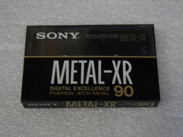 Аудиокассета SONY METAL-XR 90 (EU) (1989 г.)