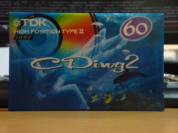 Аудиокассета TDK CDing-2 60 (Японский рынок) (1998г.)