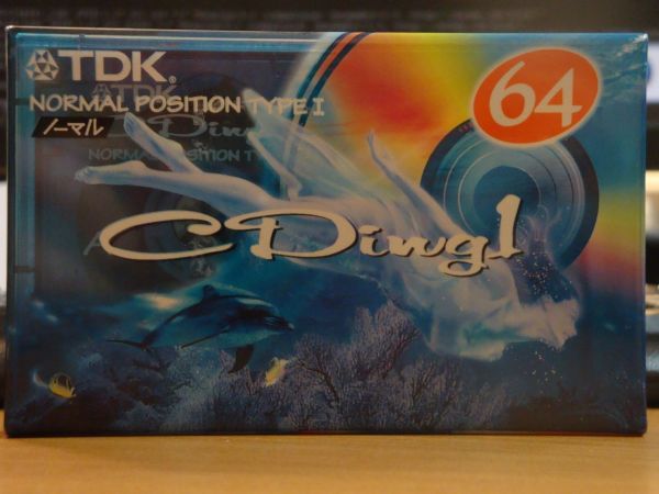 Аудиокассета TDK CDing-1 64 (Японский рынок) (1998г.)