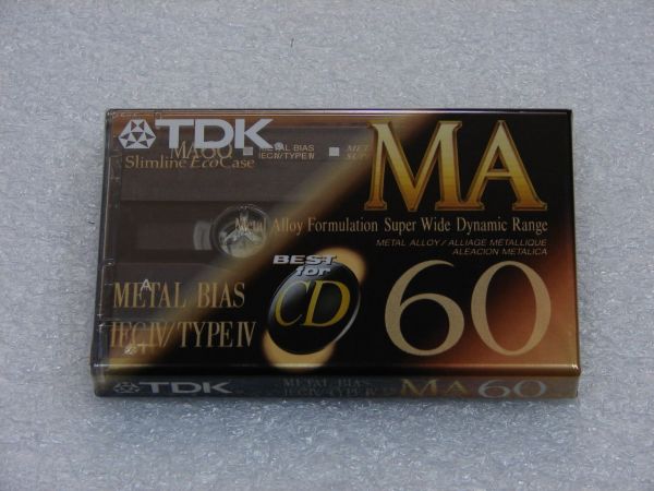 Аудиокассета TDK MA 60 (US) (1992 - 1997 г.)