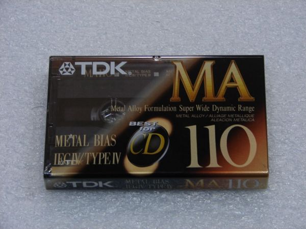 Аудиокассета TDK MA 110 (US) (1992 - 1997 г.)