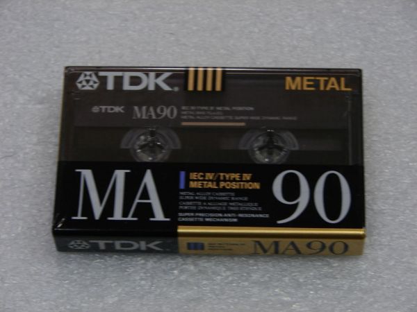 Аудиокассета TDK MA 90 (US) (1990 г.)