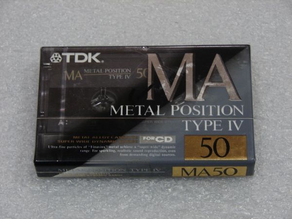 Аудиокассета TDK MA 50 (JP) (1992 - 1993 г.)