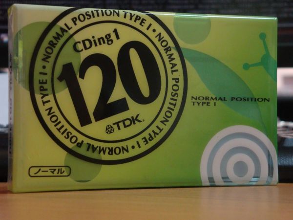 Аудиокассета TDK CDing-1 120 (Японский рынок) (2002-2005г.)