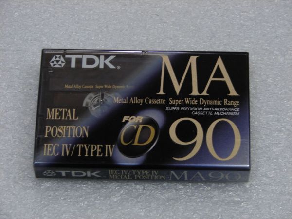 Аудиокассета TDK MA 90 (EU) (1992 - 1995 г.)