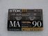 Аудиокассета TDK MA 90 (EU) (1990 - 1991 г.)