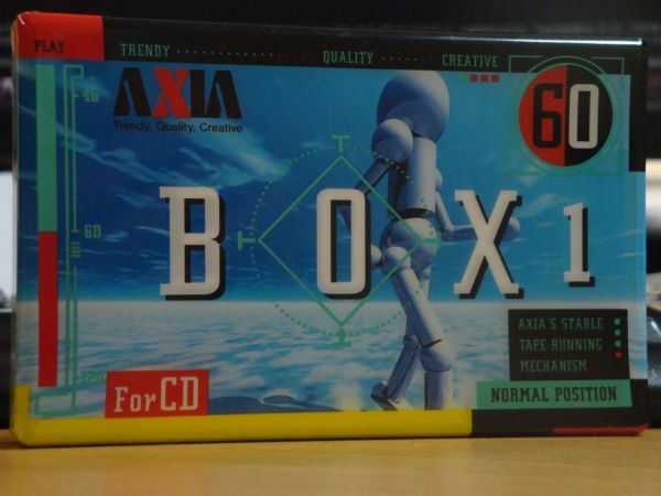 Аудиокассета Axia Box1 60 (Японский рынок) (1995-1997г.)