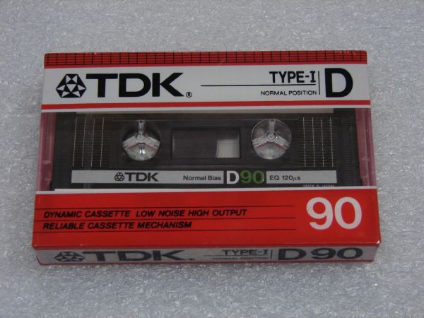 Аудиокассета TDK D 90 (US) (1986 - 1987 г.)