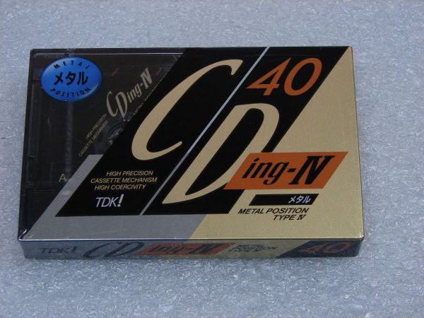 Аудиокассета TDK CDing-IV 40 (JP) (1991 г.)