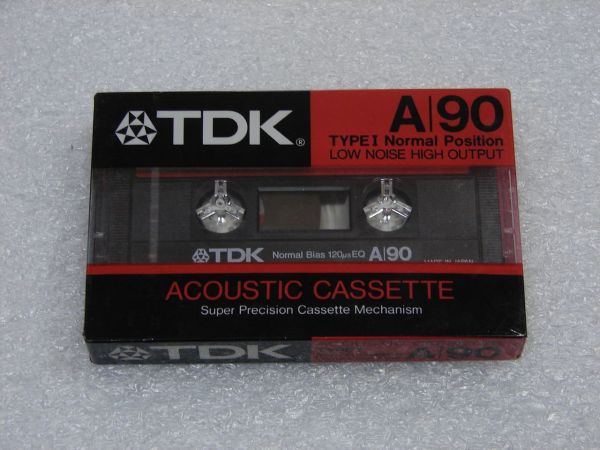 Аудиокассета TDK A 90 (EU) (1986 - 1987 г.)