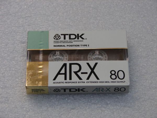 Аудиокассета TDK AR-X 80 (JP) (1987-1988г.)