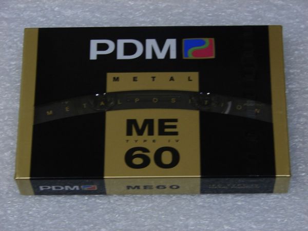 Аудиокассета PDM ME 60 (1990 - 1992 г.)