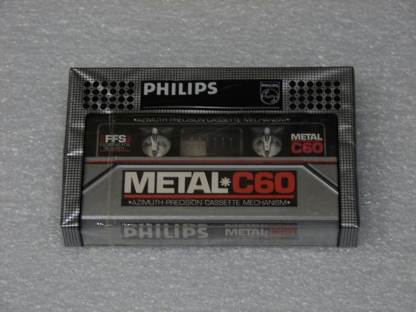 Аудиокассета Philips Metal C 60 (EU) (1981 - 1983 г.)