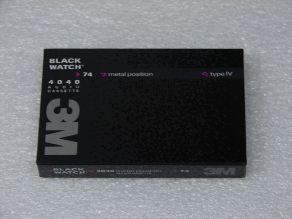 Аудиокассета 3M Black Watch 4040 74