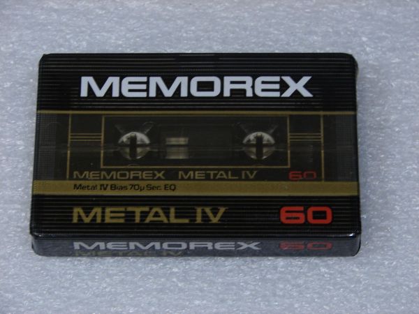 Аудиокассета MEMOREX METAL 60 (US) (1982 - 1984 г.)