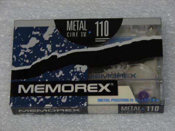 Аудиокассета Memorex CIRE IV 110 (US) (1991 - 1992 г.)
