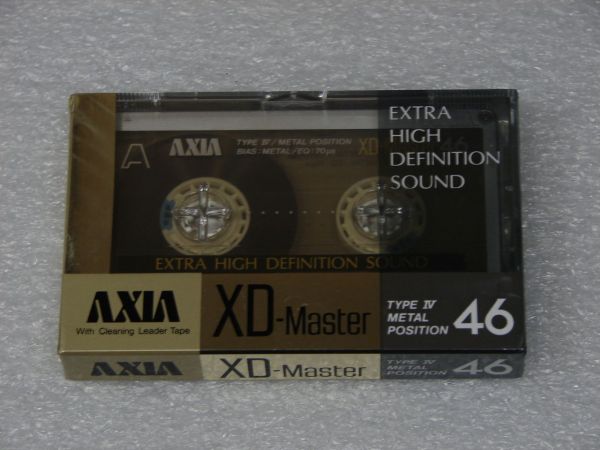 Аудиокассета AXIA XD Master 46 (JP) (1985 - 1989 г.)