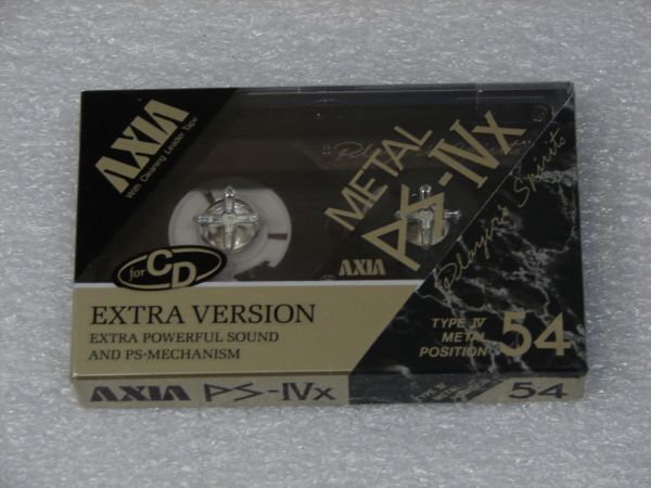 Аудиокассета AXIA PS-IVx 54 (JP) (1989 г.)
