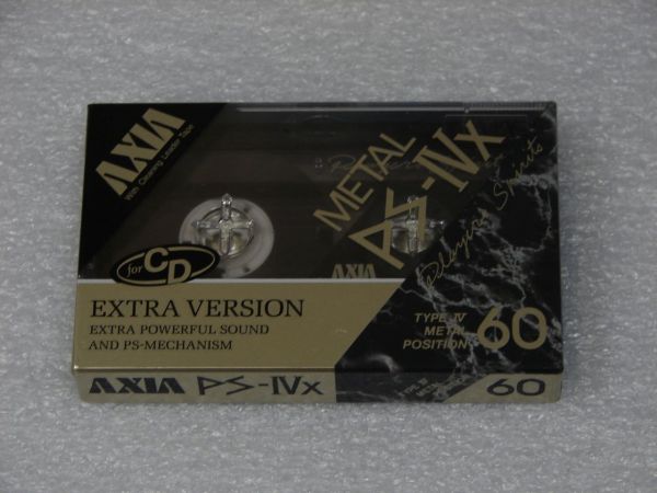 Аудиокассета AXIA PS-IVx 60 (JP) (1989 г.)