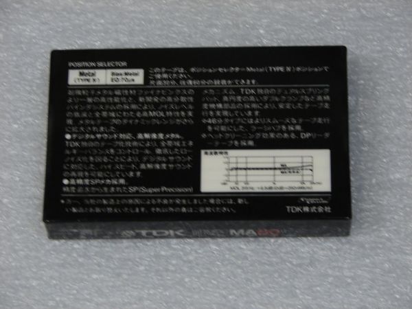 Аудиокассета TDK MA 60 (JP) (1984 г.)