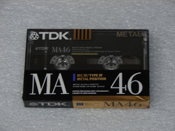 Аудиокассета TDK MA 46 (EU) (1990 - 1991 г.)