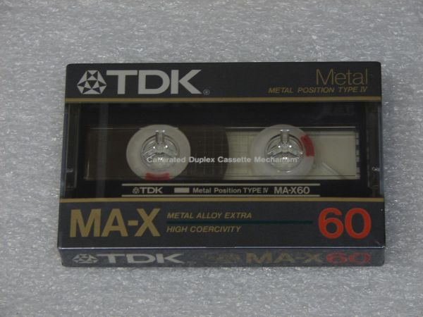 Аудиокассета TDK MA-X 60 (JP) (1985 - 1986)