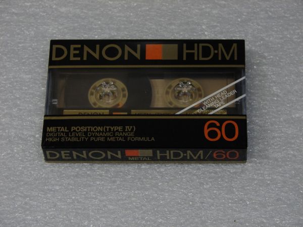 Аудиокассета DENON HD-M 60 (EU) (1985 - 1986 г.)