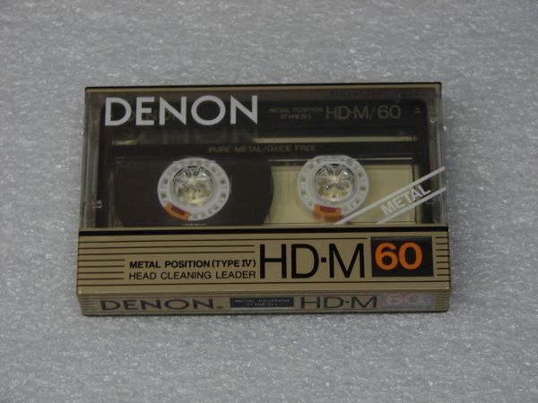 Аудиокассета DENON HD-M 60 (EU) (1988 - 1990 г.)