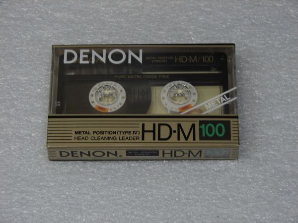 Аудиокассета DENON HD-M 100 (EU) (1988 - 1990 г.)