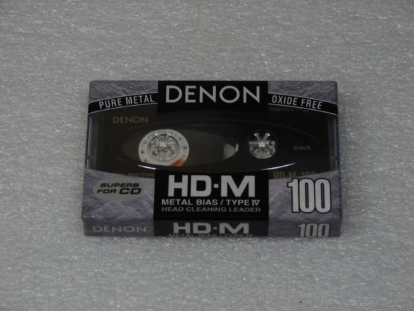 Аудиокассета DENON HD-M 100 (US) (1992 - 1993 г.)