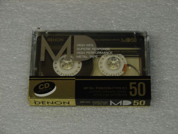 Аудиокассета DENON MD 50 (JP) (1987 г.)