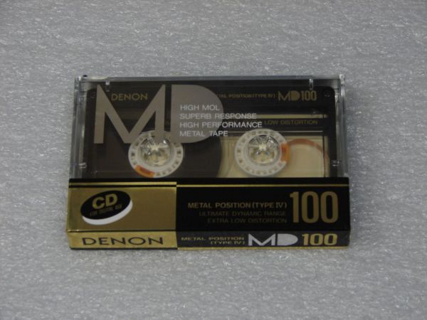 Аудиокассета DENON MD 100 (JP) (1987 г.)