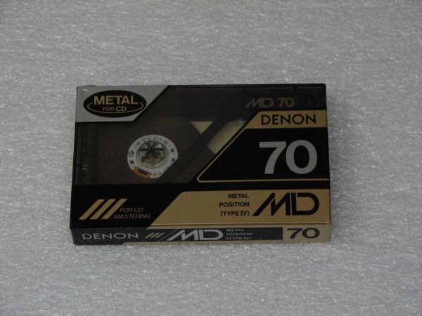 Аудиокассета DENON MD 70 (JP) (1989 г.)