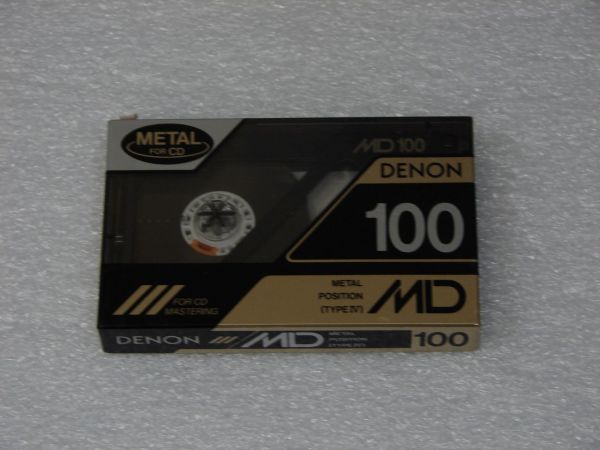 Аудиокассета DENON MD 100 (JP) (1989 г.)