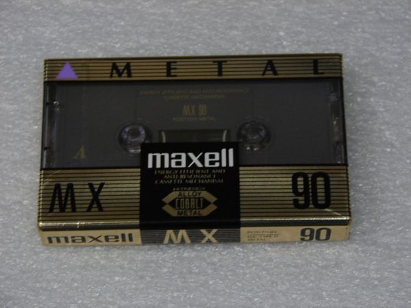 Аудиокассета Maxell MX 90 (US) (1992 - 1996 г.)