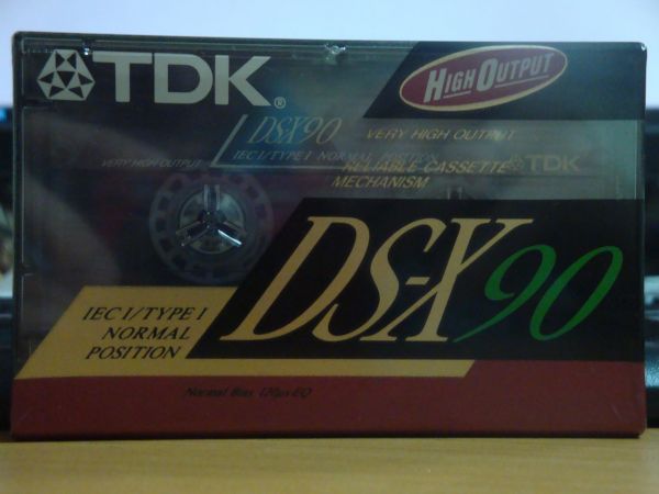 Аудиокассета TDK DS-X 90 (Американский рынок) (1991 г.)