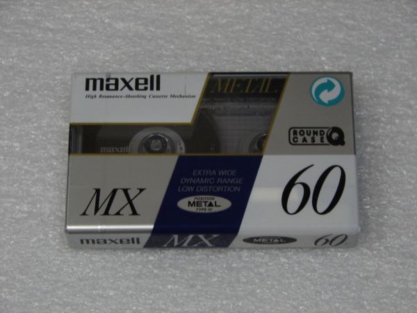 Аудиокассета Maxell MX 60 (EU) (1991 - 1993 г.)